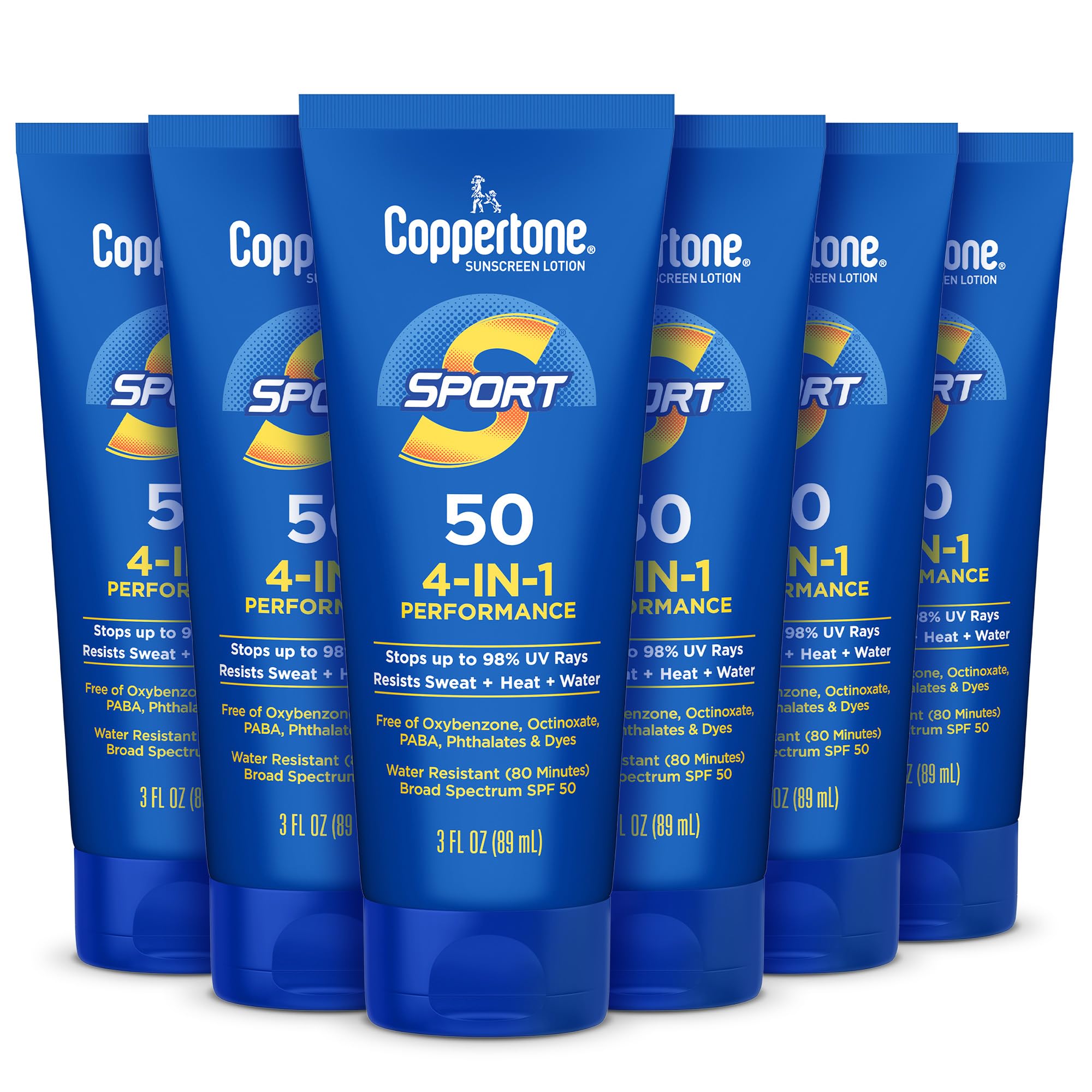 Coppertone SPORT Sunscreen Lotion Broad Spectrum SPF 100 (3 Fluid Ounce) (Packaging may vary)