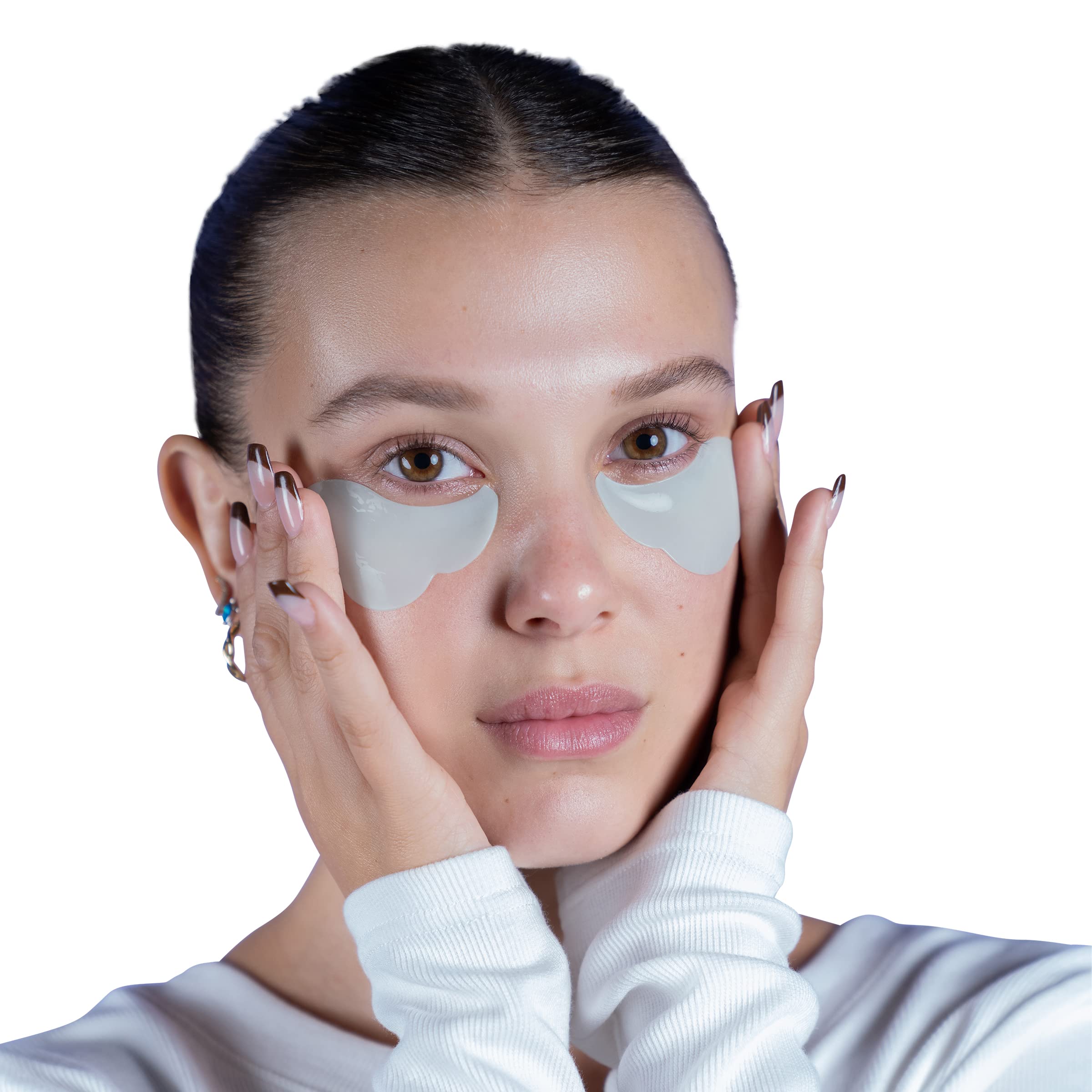 florence by mills Floating Under the Eyes Depuffing Gel Pads | Re-Energize Tired Under Eyes | Hydrating | Vegan & Cruelty-Free - 30 Pairs/60 count