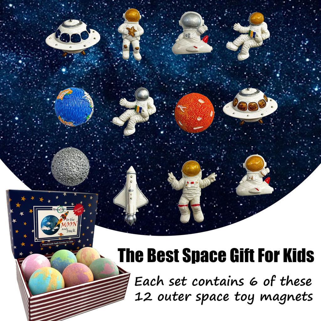 Bath Bombs for Kids with Toys Inside - Organic Bubble Bath Fizzies with Jungle Animal Toys. Gentle and Kids Friendly Spa Bath Balls, Bath Fizz Balls - Birthday Gifts for Toddlers, Boys, Girls