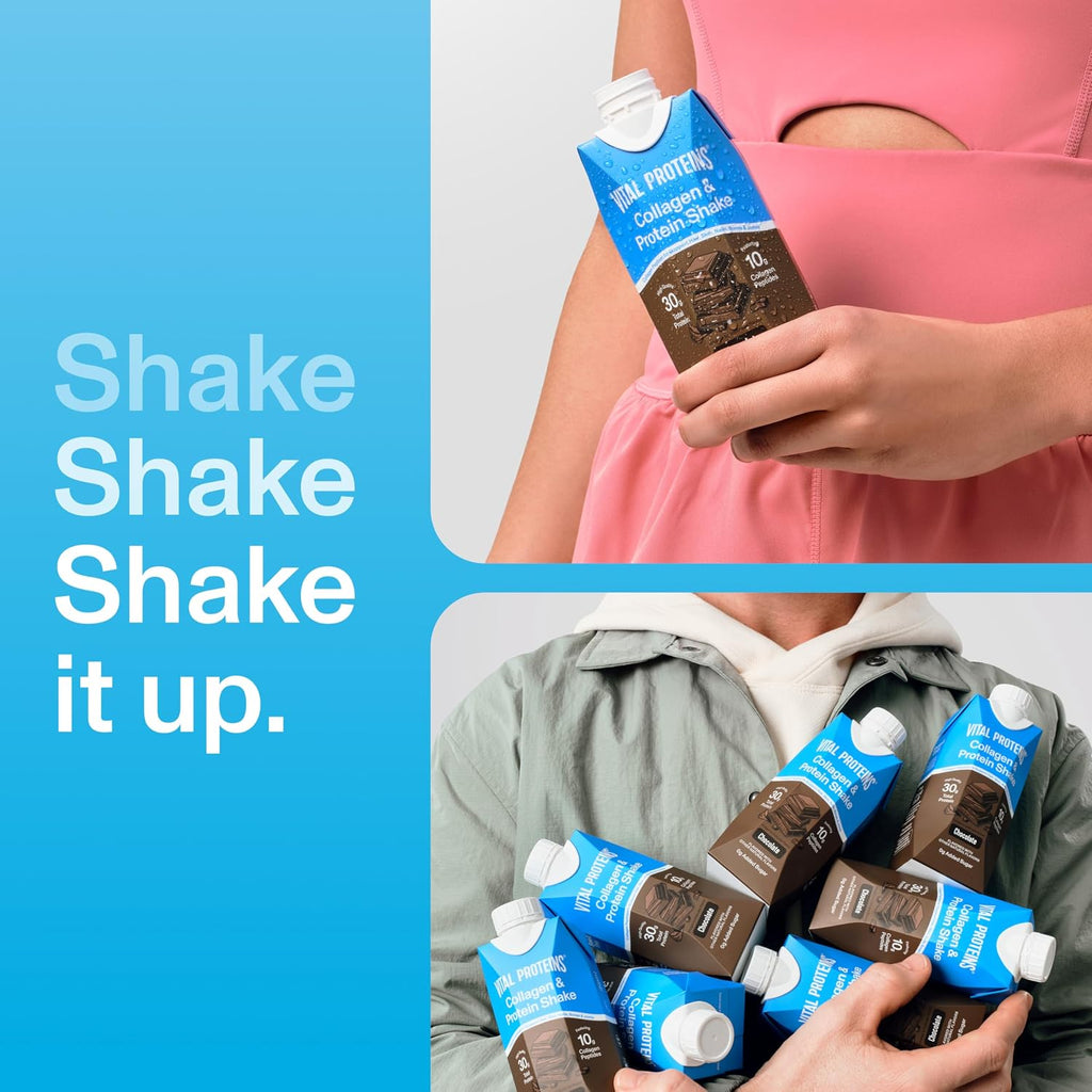 Vital Proteins® Chocolate Collagen & Protein Shake, 30g Total Protein Including 10g Collagen Peptides, Healthy Hair, Skin, Nails & Joints**