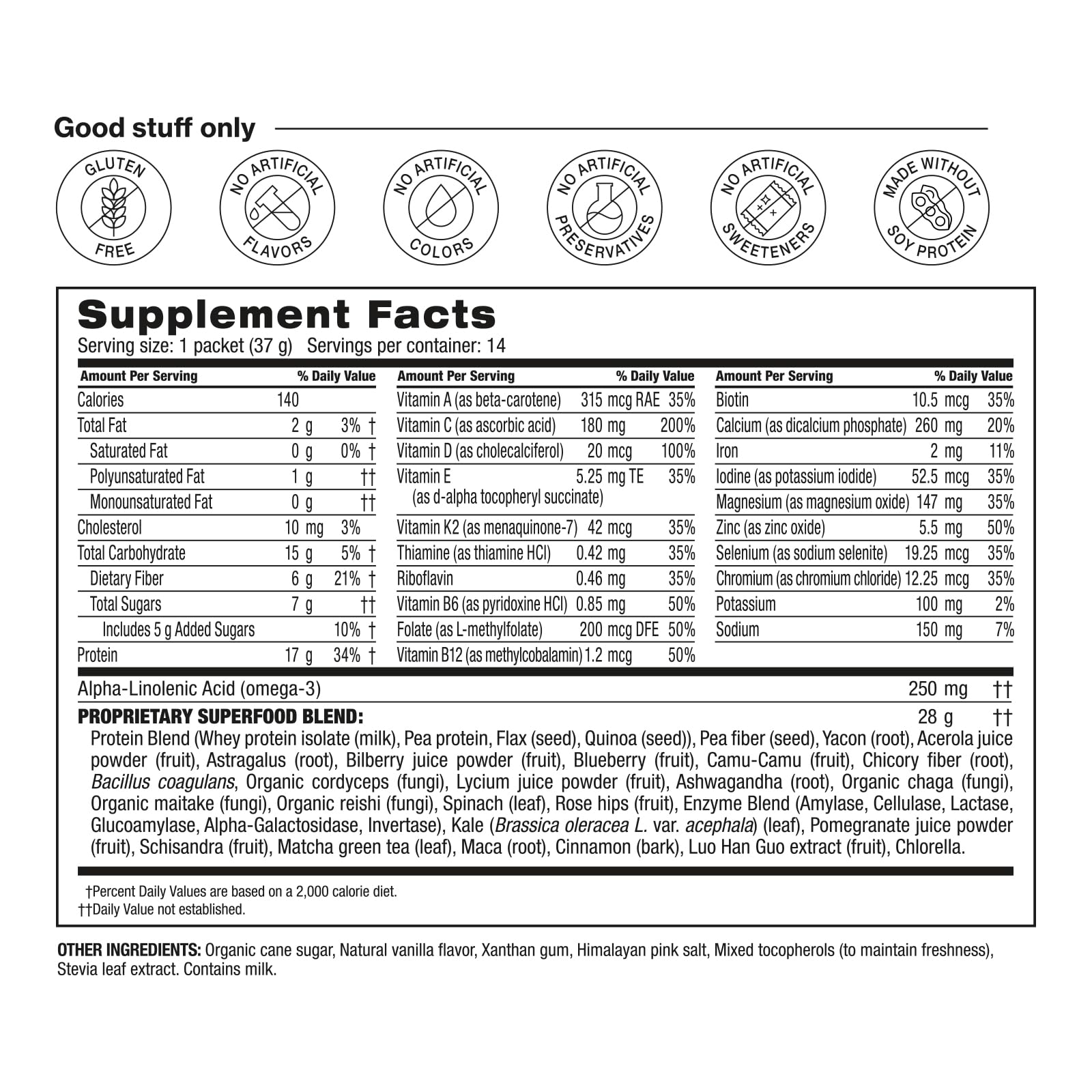 Shakeology Whey Protein Powder Blend - Gluten Free, Superfood Protein Shake with Vitamins and Minerals - Helps Support Healthy Weight Loss, Lean Muscle Support, Gut Health - Chocolate, 30 Servings