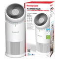 Honeywell Allergen Plus™ 3-in-1 HEPA Air Purifier Fan & Air Circulator, 1928 Ft² Rooms in 1 Hour, Air Quality Sensor, Sleep Mode, Reduces Allergens, Pet Dander, and Odors, White, HPA6000W