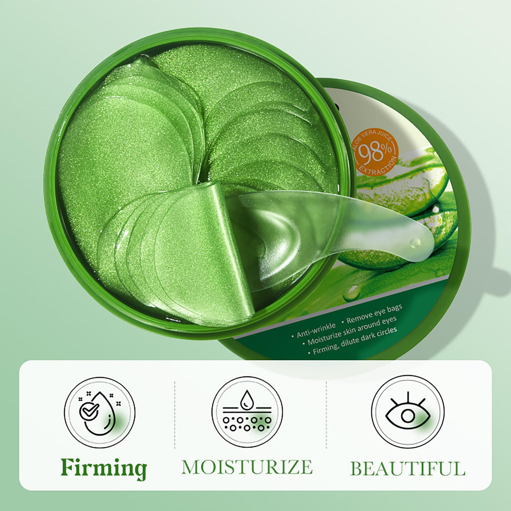 AKARY Eye Patches Rose Hydra-Gel Eye Mask Sheet Lady Skin Care Pad Remove Fine Lines Smooth Repair the Eyes Skin, Under Eye Gel for Moisturizing and Relieving, Firm the Look of the Eye Area