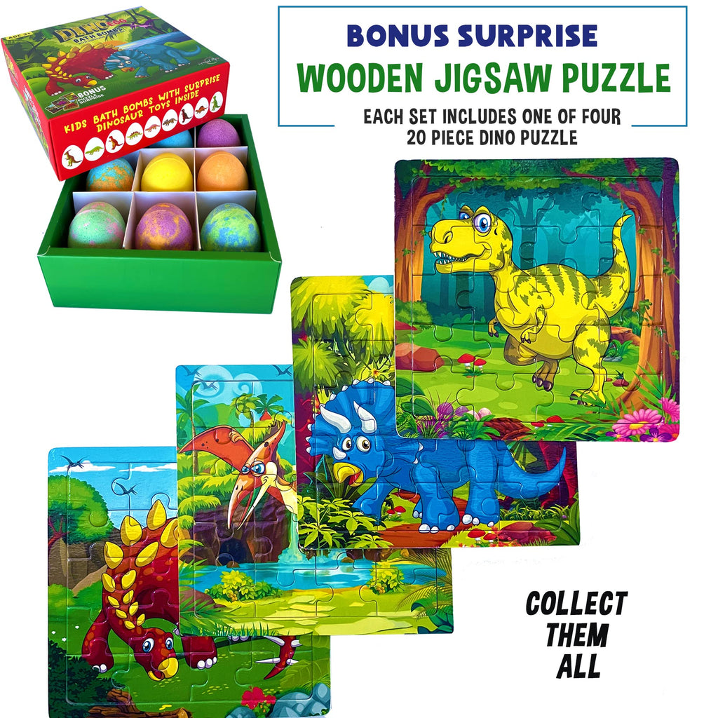 Bath Bombs for Kids with Toys Inside - Organic Bubble Bath Fizzies with Jungle Animal Toys. Gentle and Kids Friendly Spa Bath Balls, Bath Fizz Balls - Birthday Gifts for Toddlers, Boys, Girls